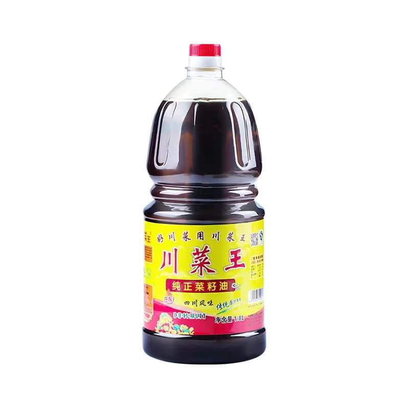 川菜王壓榨純正菜籽油 1.8L